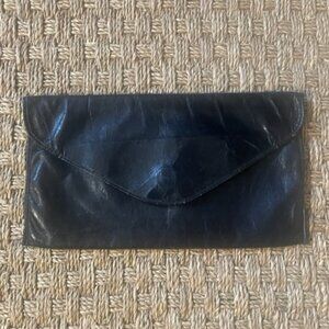 Sarlat Paris vegetable tanned leather envelope clutch purse